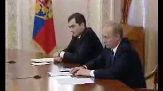 В.Путин.Встреча с Патриархом.27.05.04.Part 1