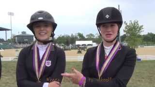 HorseJunkiesUnited.com -  NAJYRC 2014 Junior Show Jumping Team Champions