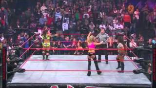 Madison Rayne & Sarita vs. Mickie James & Velvet Sky