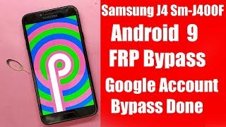 Samsung Galaxy J4 FRP unlock Google Account Bypass Android 9 Pardeep Electronics