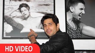 Sidharth Malhotra At Dabboo Ratnani 2016 Calendar Launch