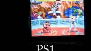 NKI Testing Input Lag street fighter 2 turbo - arcade, dreamcast, ps1, CCC2