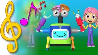 TuTiTu Songs | Robot Dance Song | Songs for Children with Lyrics