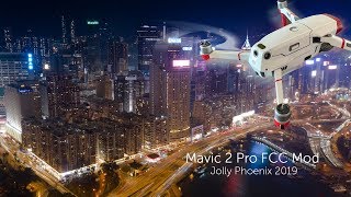 Mavic 2 Pro FCC mod 4.3.12 Causeway Bay to Central District at night