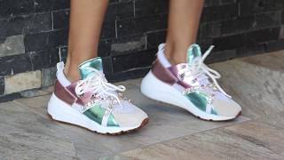 Calzzapato  tenis de moda,  con Steve Madden
