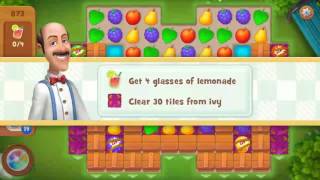Gardenscapes level 873