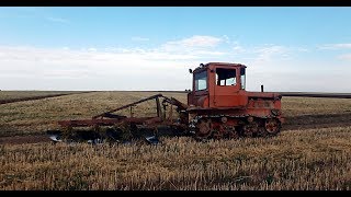 Не выложенное положение дел хозяйства от 23.09.2017. Последние работы ДТ 75 в сезоне 2017.
