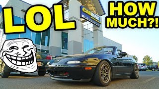CarMax offered HOW MUCH for my track Miata?! LOL