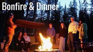 Life in a Tiny House called Fy Nyth  - Bonfire with Friends - 6/2/17