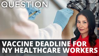 NY Governor: Get the jab or lose the job!