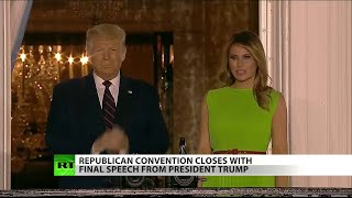 Trump triumphant at RNC finale