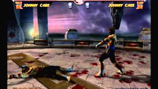Mortal Kombat Deadly Alliance-Johnny Cage Arcade Ladder