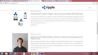 Ripple XRP GiveAway ComputingForGood CryptoCurrency BTC LTC WCG WorldCommunityGrid WellySculley