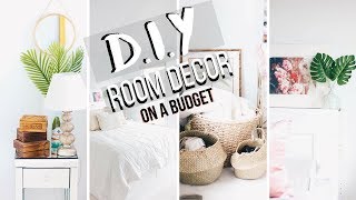 DIY Dorm Room Decor Summer 2018 | Decorating Ideas | Quick + Cheap!