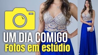 Fotografando no Estudio do Leandro Duarde. #UmDiaComigo