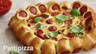Partipizza 2in1: minden gyerkőc álma