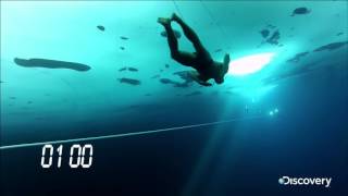 Under ice diving | Плавание подо льдом