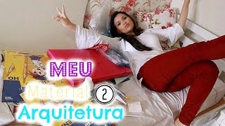 MEU MATERIAL - ARQUITETURA E URBANISMO!