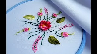 EMBROIDERY: BULLION FLOWER / ВЫШИВКА: ЦВЕТОЧЕК РОКОКО
