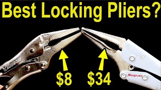 Best Locking Pliers? 1980s USA Vise Grips, Snap On, Irwin, Milwaukee, Crescent, Tekton, CH Hanson