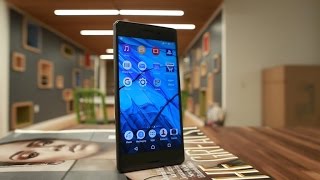 Sony Xperia X phone is boxy, but nice