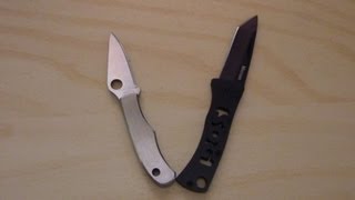 Spyderco Bug vs. SOG Micron