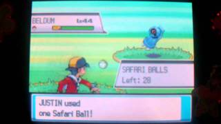 How to Catch Beldum - Pokemon Heart Gold and Soul Silver