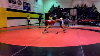2014 Ontario Juvenile Championships: 58 kg Alex MacKenzie vs. Elijah Sookoo