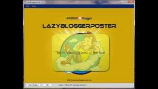 Lazy Blogger Poster