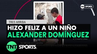 El hermoso gesto de Alexander Domínguez