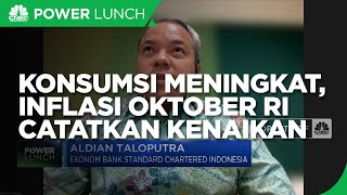 Konsumsi Meningkat, Inflasi Oktober RI Catatkan Kenaikan
