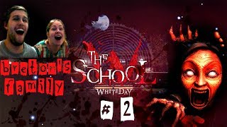 White Day A Labyrinth Named School -  Прохождение -  Геймплей  - Хоррор -  Часть 2 Сиси рядом