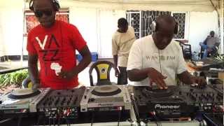 DJ Joe Mfalme & DJ Purpl Scratching on Pioneer CDJ 2000 & CDJ 850