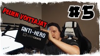 Elokuun "ANTI-HERO" Loot Crate #5 - Vielä mahdollisuus tälle? + Pelien voittajat