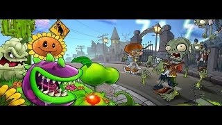Мультфильм Растения против Зомби игра Часть 5 Зомби на крыше