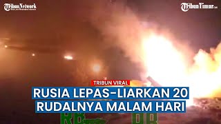 Detik-detik Lebih dari 20 Rudal Dilepaskan Rusia ke Posisi Militan Ukraina