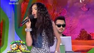 Emil Lassaria and Caitlyn - Tu amor @ Neatza cu Razvan si Dani