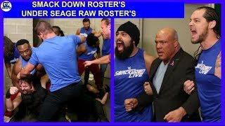 Raw Under Seige By SmackDown | WWE Raw 23/10/2017 Highlights Segments