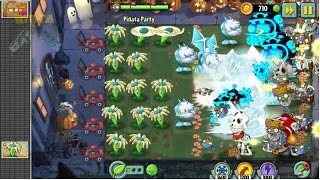 Plants vs Zombies 2 - Cold Snapdragon in Action