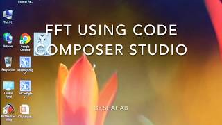 FFT USING CODE COMPOSER STUDIO Texas Instruments India digital signal processing
