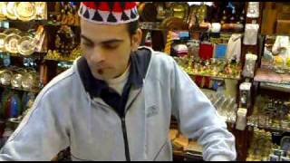 Russian shopping at Naama Bay.