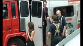 Prom Entrance - Fire Engine!