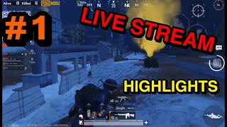 Stream Highlights #1 Ace Rank | PUBG Mobile