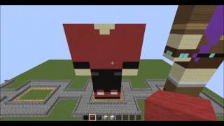 Redb15 Statue And IhasCupquake Statue