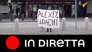 Diretta da Brandenburg airport: Alexey Navalny parte per Russia