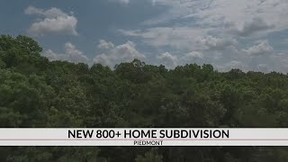 Proposed Subdivision in Piedmont