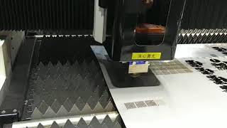 G.weike Fiber Laser Cutting Machine New Design LF3015LN Cutting