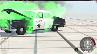 BeamNG.drive трэш полиция добивает пострадавших !!!