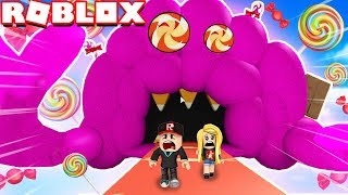 UCIEKAMY PRZED CUKIERKOWYM POTWOREM! ?(Roblox Obby) | Vito vs Bella