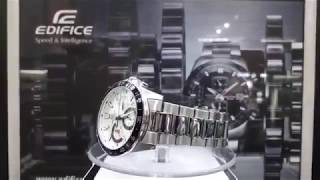 Часы Casio Edifice мужские, корпус из нержавеющей стали